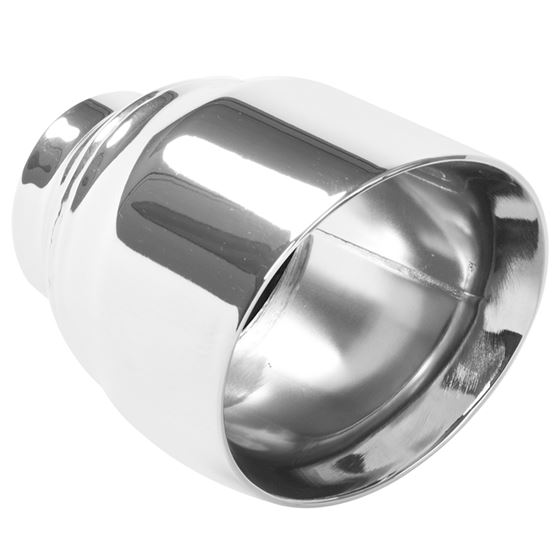 4.5in. Round Polished Exhaust Tip (35224) 1