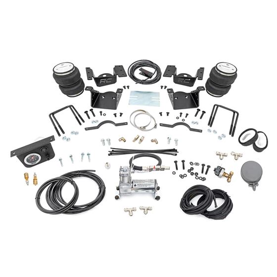 Air Spring Kit 0-7.5 Inch Lift with Onboard Air Compressor 11-19 Chevy/GMC 2500HD/3500HD (10007C) 1