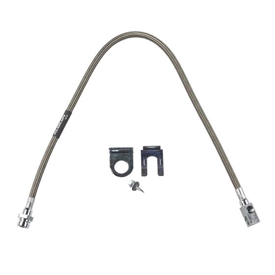 Brake Hose 22 in. Rear Stainless Steel (RE1513) 1