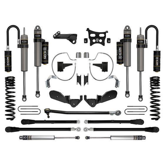 2023-2024 Ford F-250/F-350 Super Duty 4WD Diesel 4.5" Lift Stage 6 Suspension System (K64546) 1