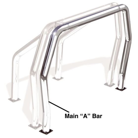 Go Rhino Go Rhino! Bed Bars - &quot;A&quot; Additional Bar