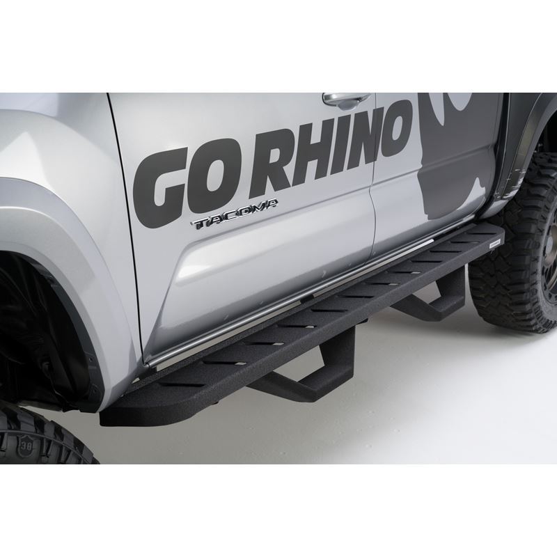 Go Rhino RB10 Running Boards with Mounting Brackets, 2 Pairs Drop Steps ...