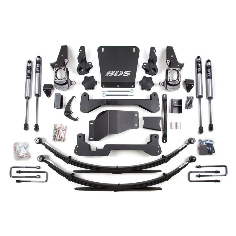 BDS Suspension 7 Inch Lift Kit - Chevy Silverado or GMC Sierra 2500HD ...